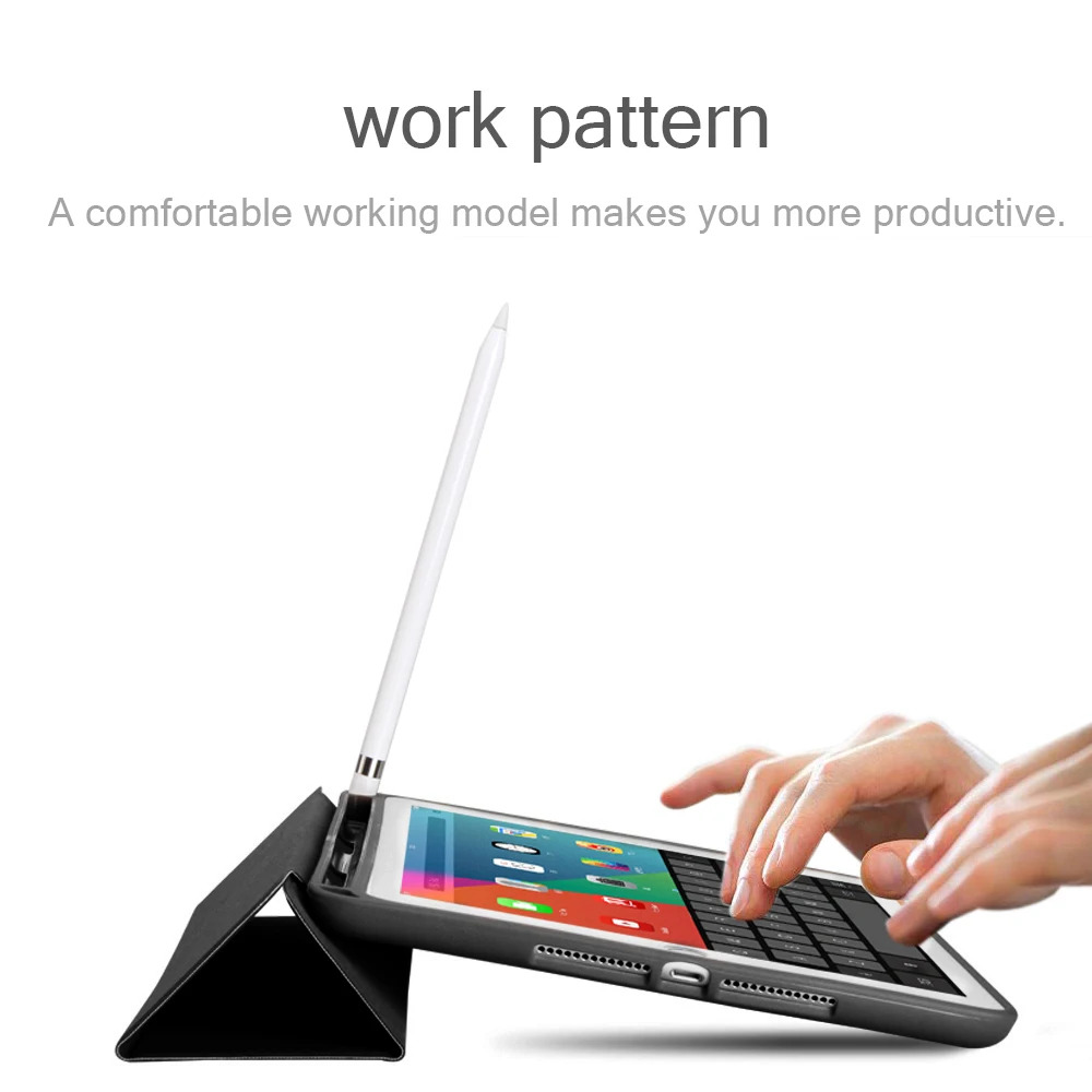 Премиум чехол из ТПУ для нового iPad 9 7 2018 сумка с слотом карандаша выпуска|Чехлы