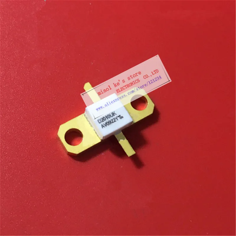 

100%Original: D2010UK D2010 [ DMOS RF FET 20W 28V 1GHz Package code: DP ] - High quality original transistor