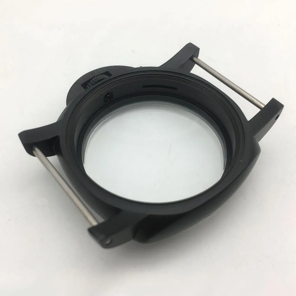 Чехол для часов ST3600 ST3620 47 мм матовый черный чехол из стали 316L ETA 6497 6498