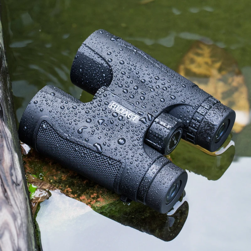 HUTACT 10x42 Бинокль для охоты Тусклое освещение Ночная версия Стекло BAK4 Оптика