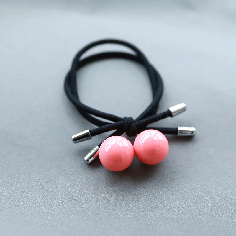 Резинки для волос с бусинами детей аксессуары Haar девочек эластичная резинка