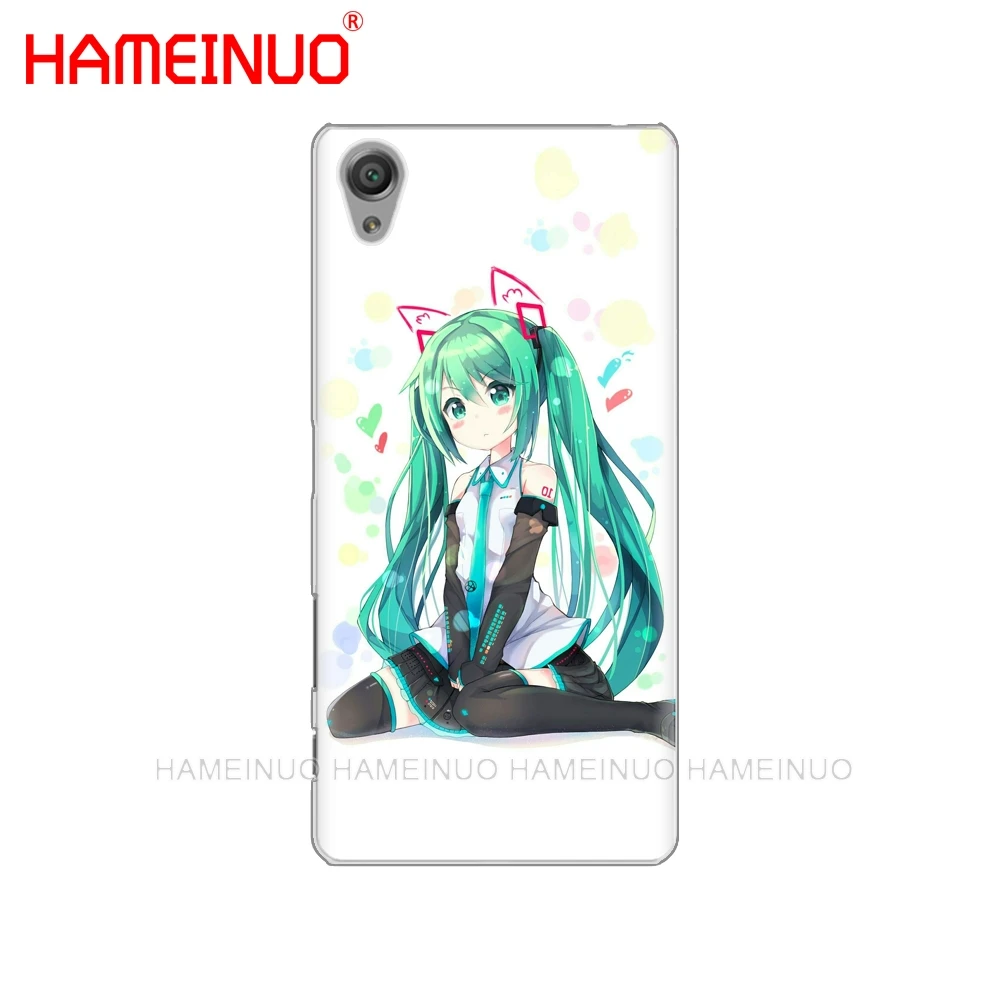 HAMEINUO аниме девушка Хацунэ Мику чехол для телефона для sony xperia C6 XA1 XA2 XA ULTRA X XP L1 L2 X XZ1 compact XR/XZ PREMIUM - Цвет: 41918