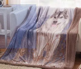 Зимнее толстое Флисовое одеяло с флагом Великобритании и США Фланелевое