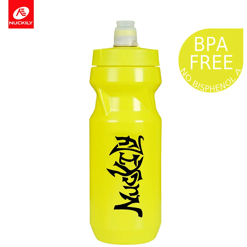 green NUCKILY велосипедная бутылка для воды BPA велосипедная бутылка 610 мл портативный чайник герметичная чашка Спортивная бутылка для питья Велосипедное оборудование - Цвет: green