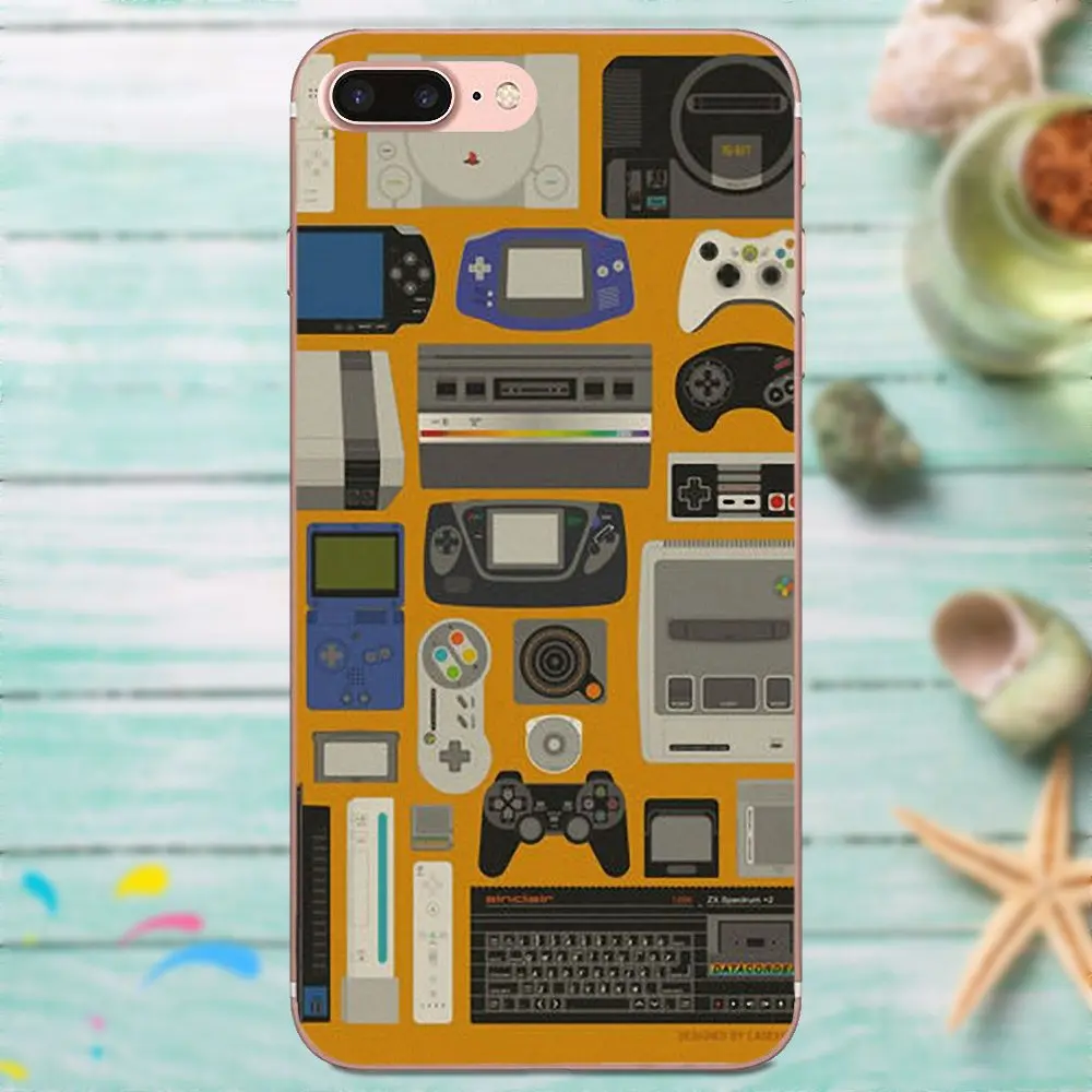 Классический игровой контроллер Top Detailed Popular TPU Transparent для Huawei Mate 7 8 9 10 20 P8 P9 P10 P20 P30 Lite Plus Pro 2017.