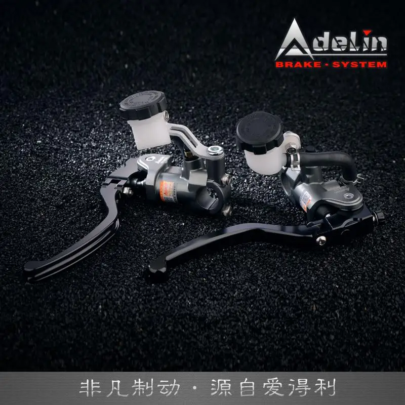 Гоночный качественный Adelin Px-7 тормозной цилиндр мотоцикла и сцепление/тормозной насос 17,5x18 мм Rcs для Honda Yamaha Suzuki - Цвет: Зеленый