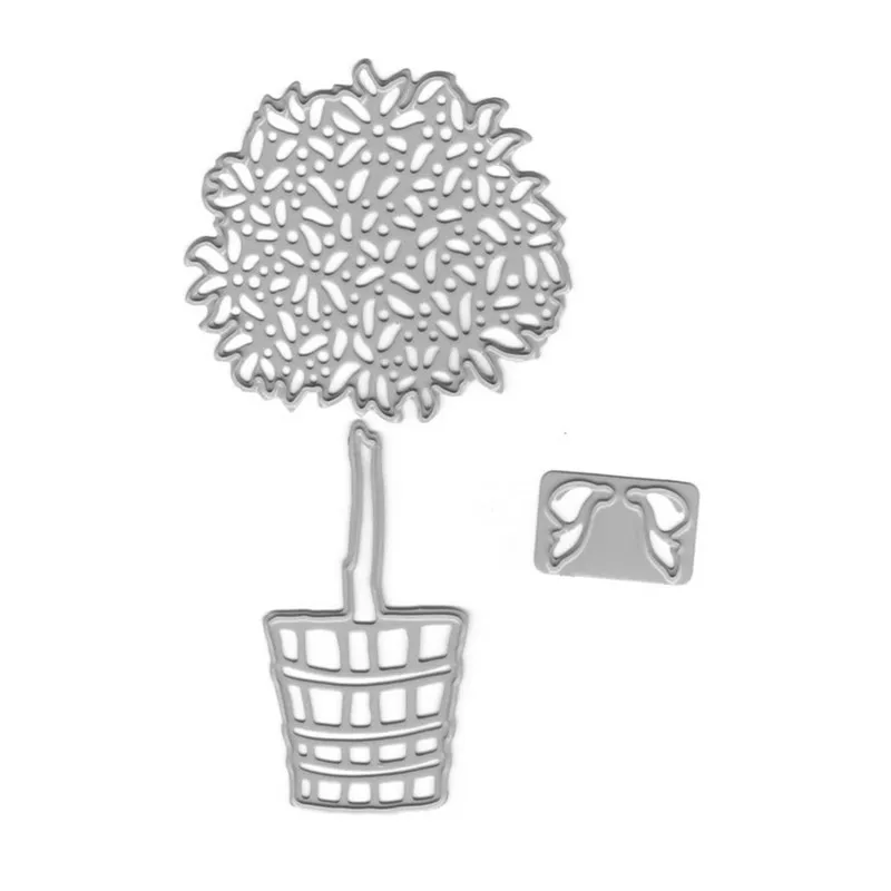 YaMinSanNiO Plant Pot Dies Metal Cutting New 2019 for Scrapbooking Card Making Album Embossing Crafts Stencil Frame Die Cut | Дом и сад