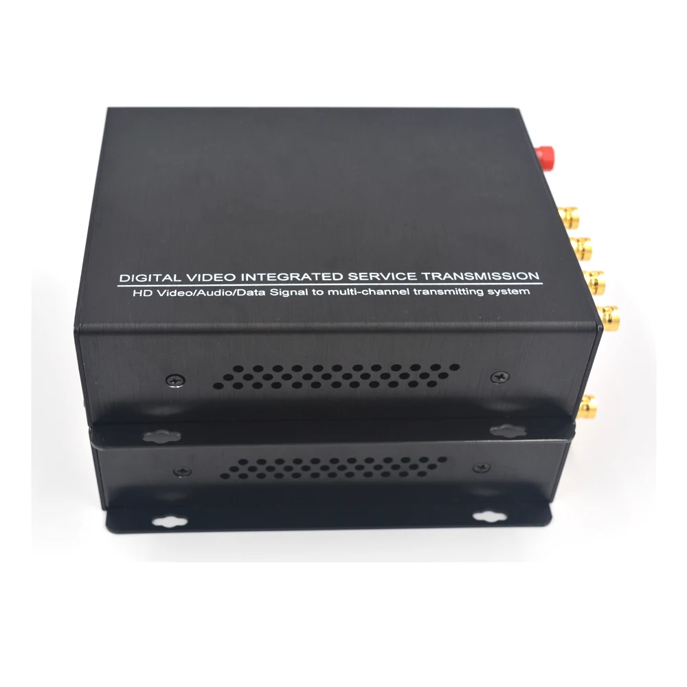 Премиум 4 канальные HD SDI удлинители Видео Аудио Ethernet для оптоволоконных медиа