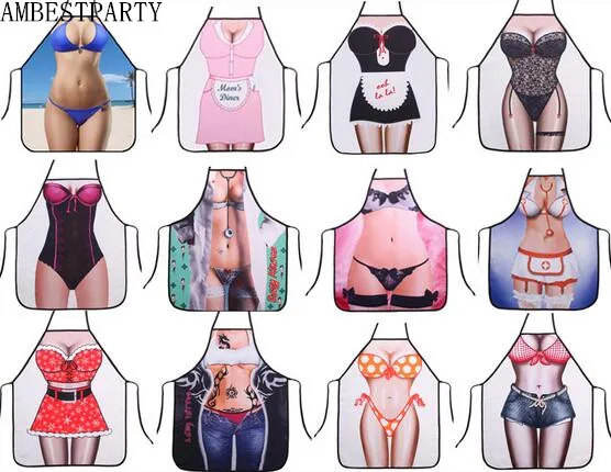 2017 сексуальные забавные фартуки для приготовления пищи костюм персонажа