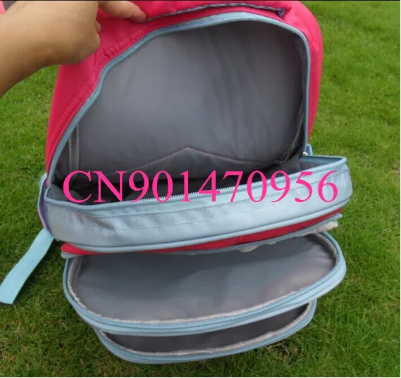 new schoolbag cartoon Frozen shoulder backpack kids school bags Kids summer holiday gift | Багаж и сумки