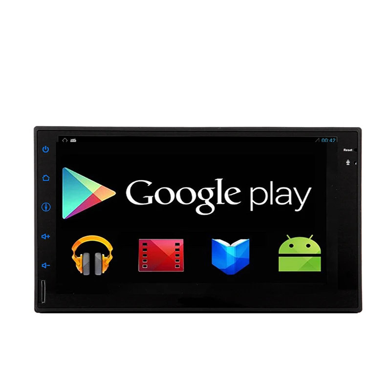 Android 5 1 2 DIN автомобильный аудио стерео 7 дюймов Автомобильный Радио плеер gps