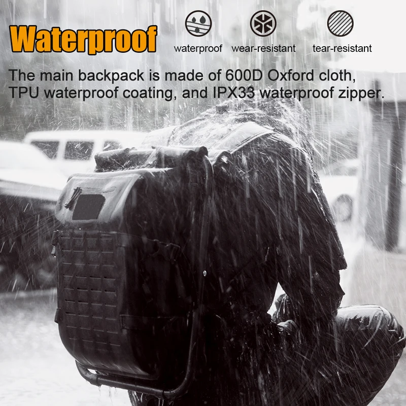 FREE SOLDIER открытый спортивный походный тактический военный рюкзак Съемная сумка