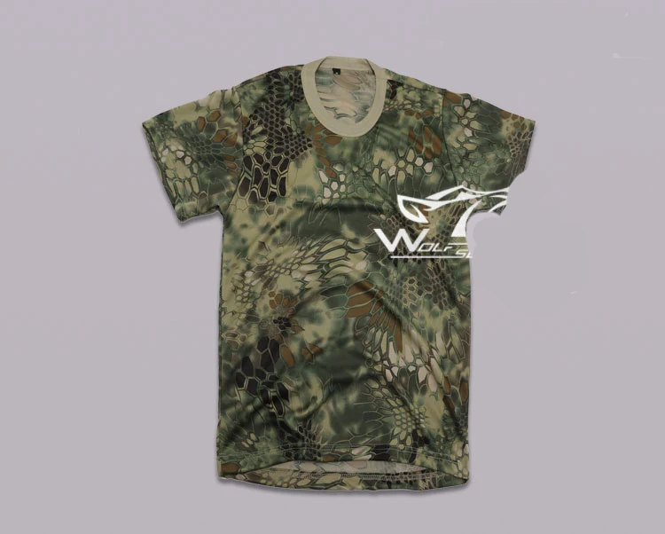 Мужская армейская тактическая футболка Chief Rapid Assault в стиле кривой криптек