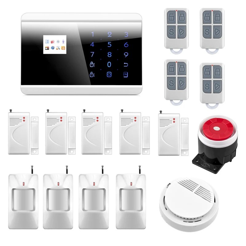 Android IOS APP Управление Беспроводной GSM PSTN дома сигнализация sms arm/снятия телефон
