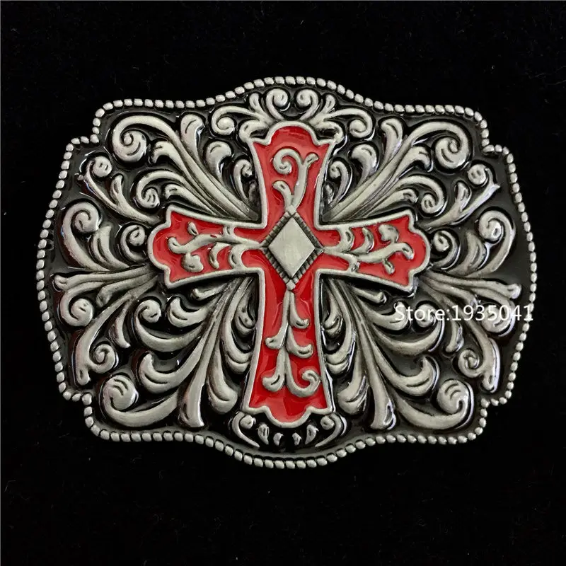 

Retail High Quality Cross Grass Colour Belt Buckle Man and Woman Jeans Fashion accessories Gift Fit 4cm width belt head
