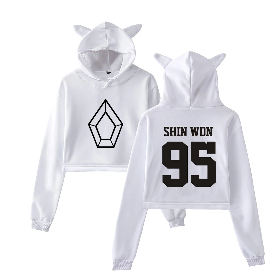 Новинка 2019 Kpop одежда Пентагон альбом пять чувств 2D печать модный тренд сала кошка