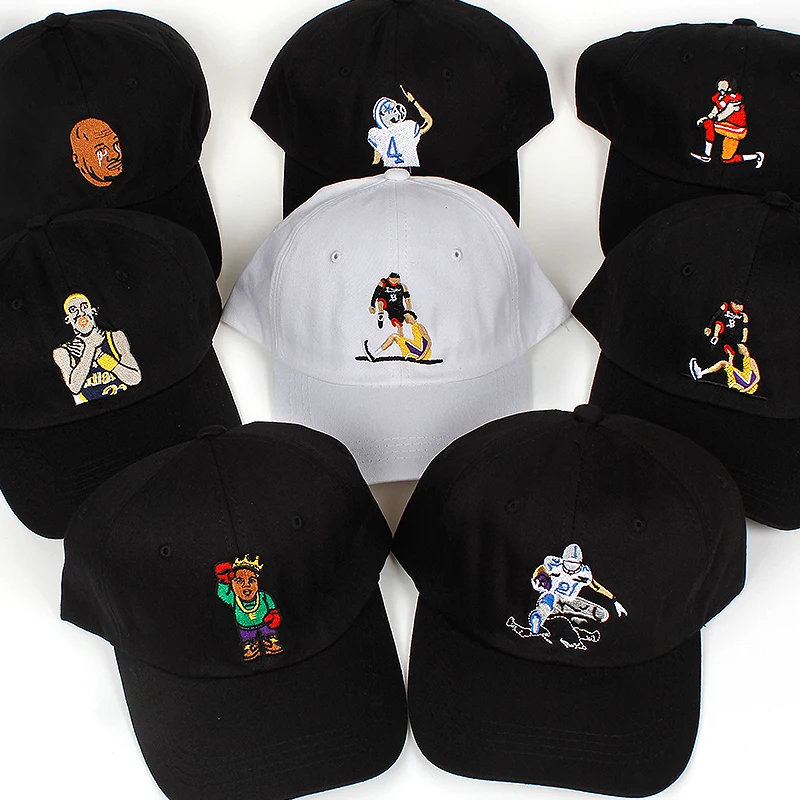2019 hot Selling Cotton% Sports star embroidery dad hats Adjustable men women Baseball cap Hat Summer shade golf hat caps | Аксессуары