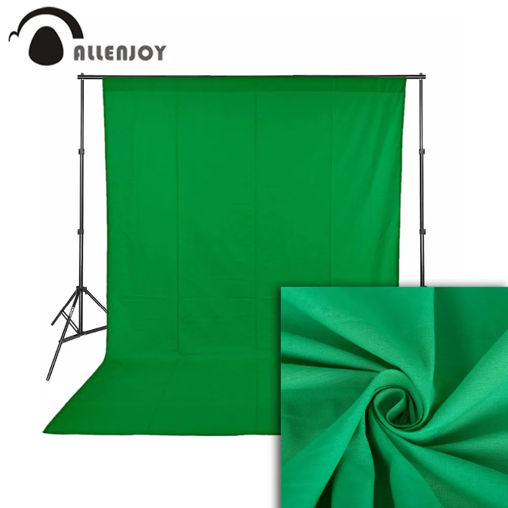Allenjoy chromakey зеленый экран фоны для фотографии нетканый материал хромаки складной фон Ткань Фотостудия