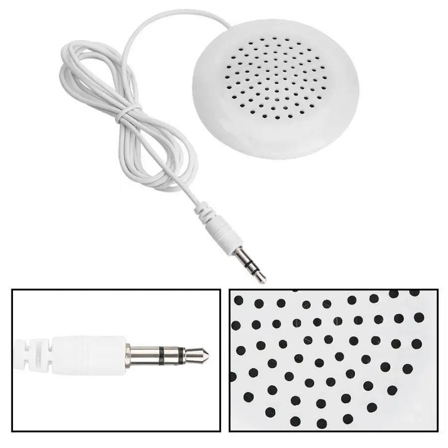 DIY 3 5 мм мини громкие колонки музыкальная подушка стереоколонка для MP3