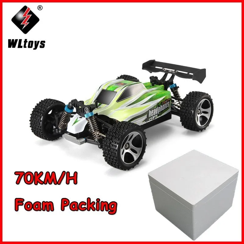 RC автомобиль WLtoys A959 A 2 4G 1/18 Масштаб дистанционного управления Внедорожный