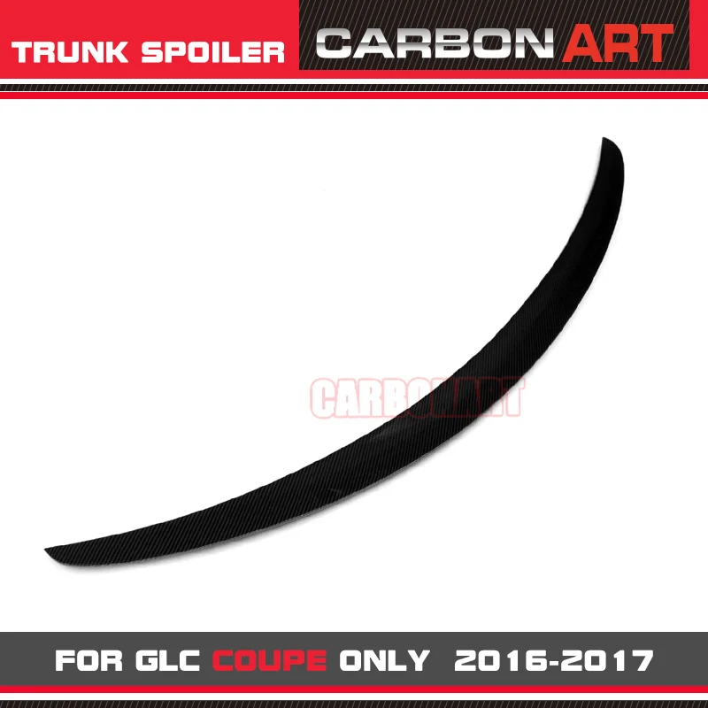Carbonart GLC Coupe 4matic AM G Стиль углерода CF задний спойлер багажника для Mercedes C253 Class GLC300