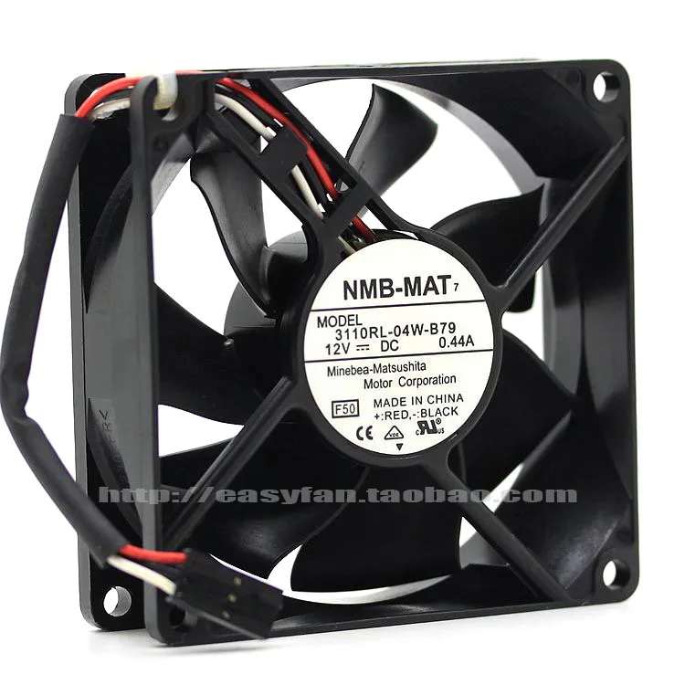 Новый NMB MAT НМБ 8025 DC12V 0.44A 3110RL 04W B79 F50 Вентилятор охлаждения| |