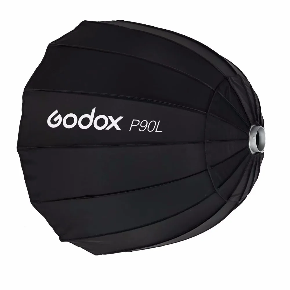 Godox портативный P120L 120 см Глубокий параболический софтбокс Bowens Mount Studio Flash Speedlite