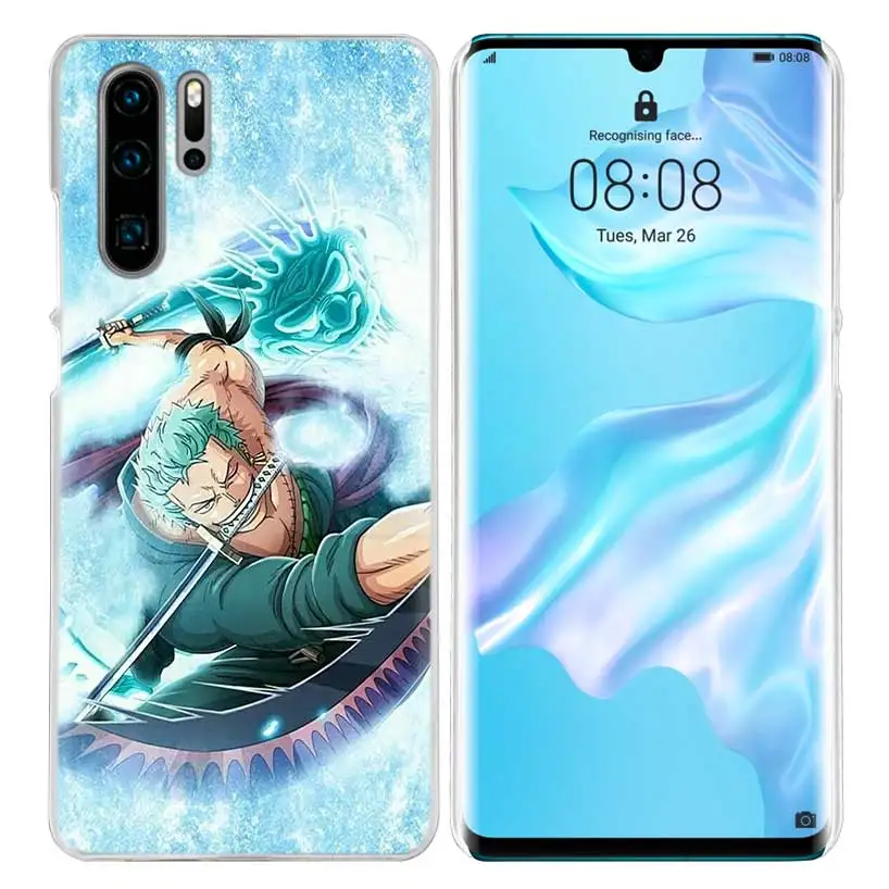 03 Luff цельный чехол для huawei P20 P30 P Smart Nova 4 3i P10 P9 P8 mate 10 20 lite Pro Mini Жесткий PC аниме чехол для телефона - Цвет: 03