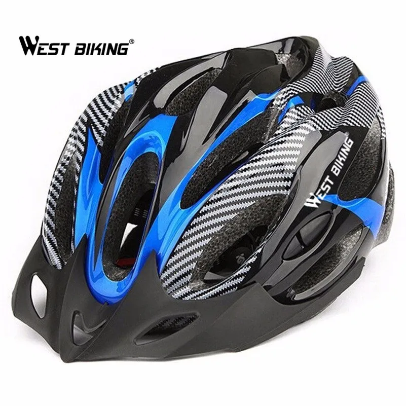 Велосипедный шлем WEST BIKING Ciclismo ПВХ 21 вентиляционный отверстие дорожный защитный