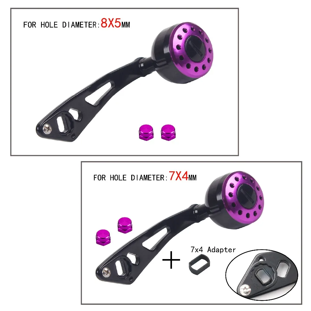 JITAI DIY металлическая Рыболовная катушка с ЧПУ одной ручкой из алюминиевого сплава