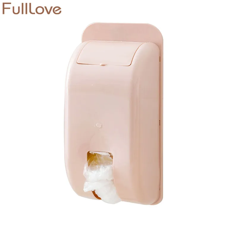 Пластиковая коробка для хранения FullLove 14*10*30 см Розовые настенные Висячие мешки