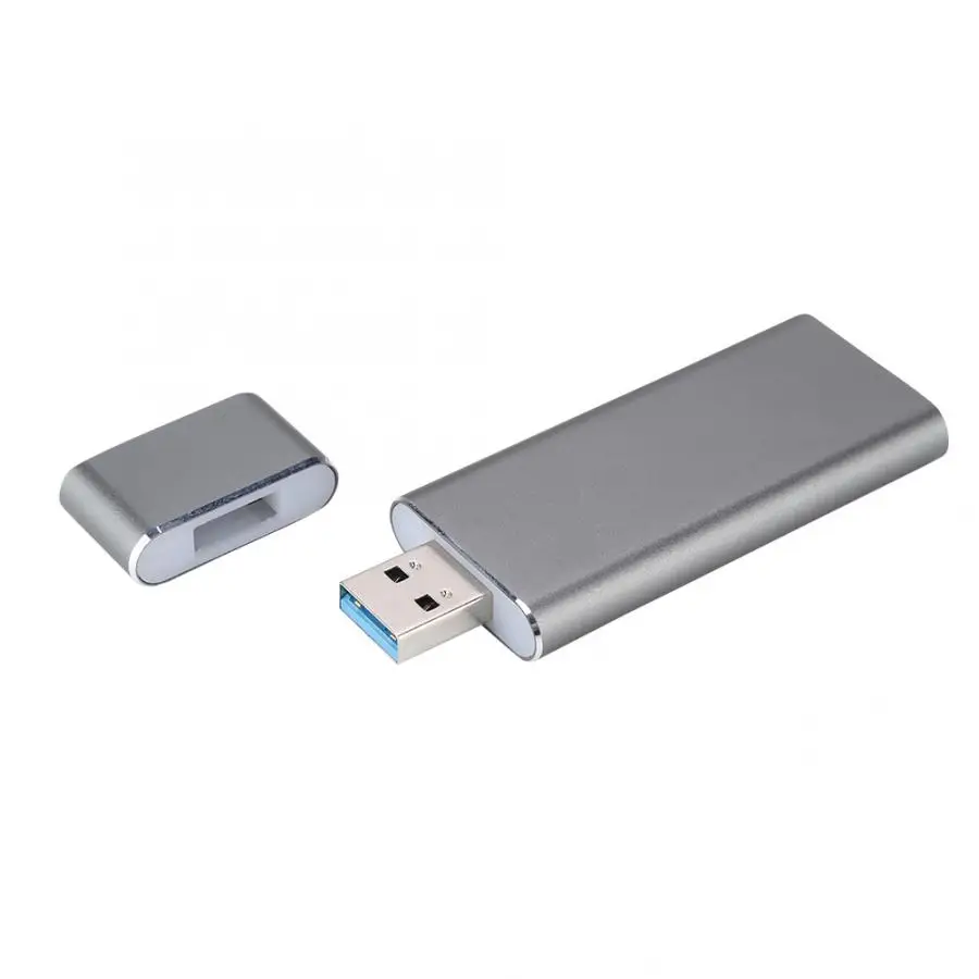 6019-RTK портативный u-диск типа USB3.0 к M.2 NGFF SSD Мобильный Корпус жесткого диска 2019 |