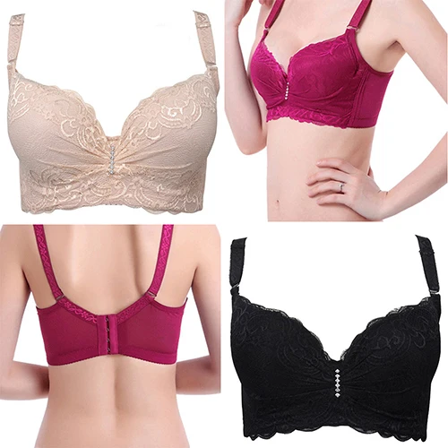 Женский кружевной бюстгальтер нижнее белье с эффектом пуш ап|sexy brassiere|bra lingerielace bra