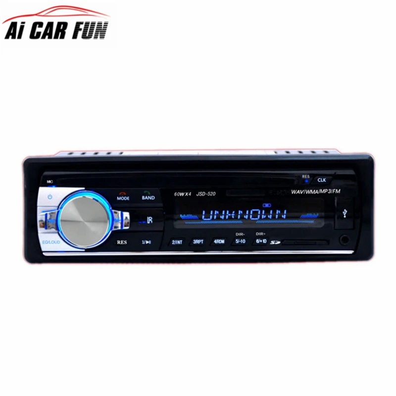 Автомагнитола JSD520 12 В Bluetooth V2.0 1 Din FM Aux|car radio player|car stereocar |