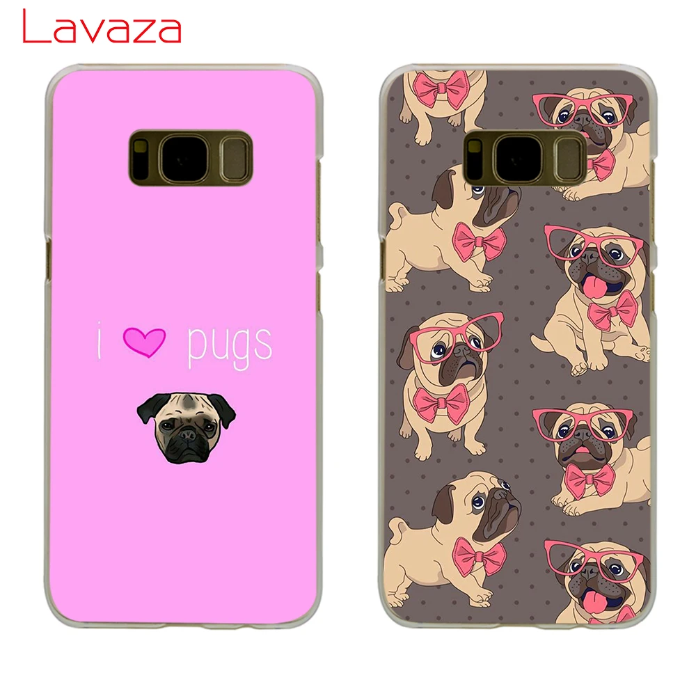 Твердый чехол для телефона Lavaza Animal Cute Pug Dog Samsung Galaxy A10 A30 A40 A50 A70 M10 M20 M30 | Мобильные