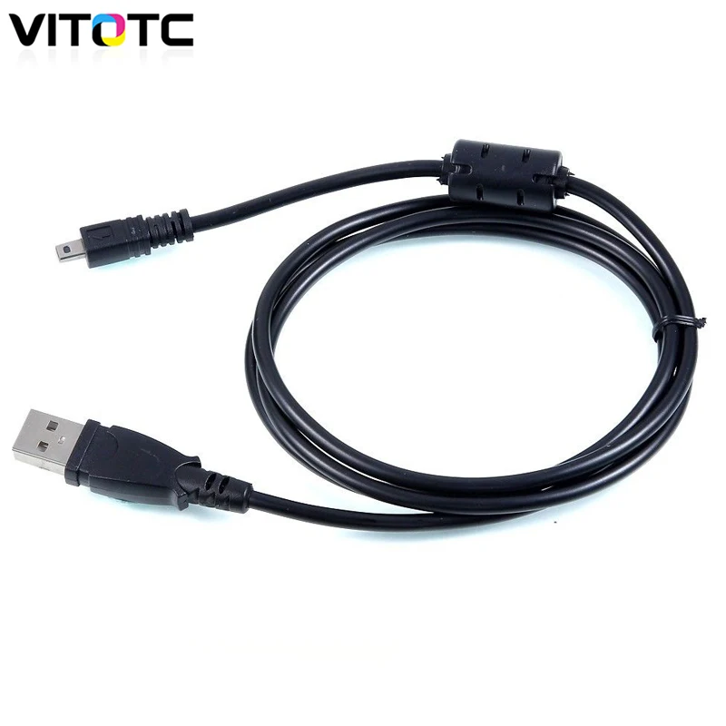 Мини USB Бронзовый кабель для передачи данных высокоскоростной шнур питания Nikon