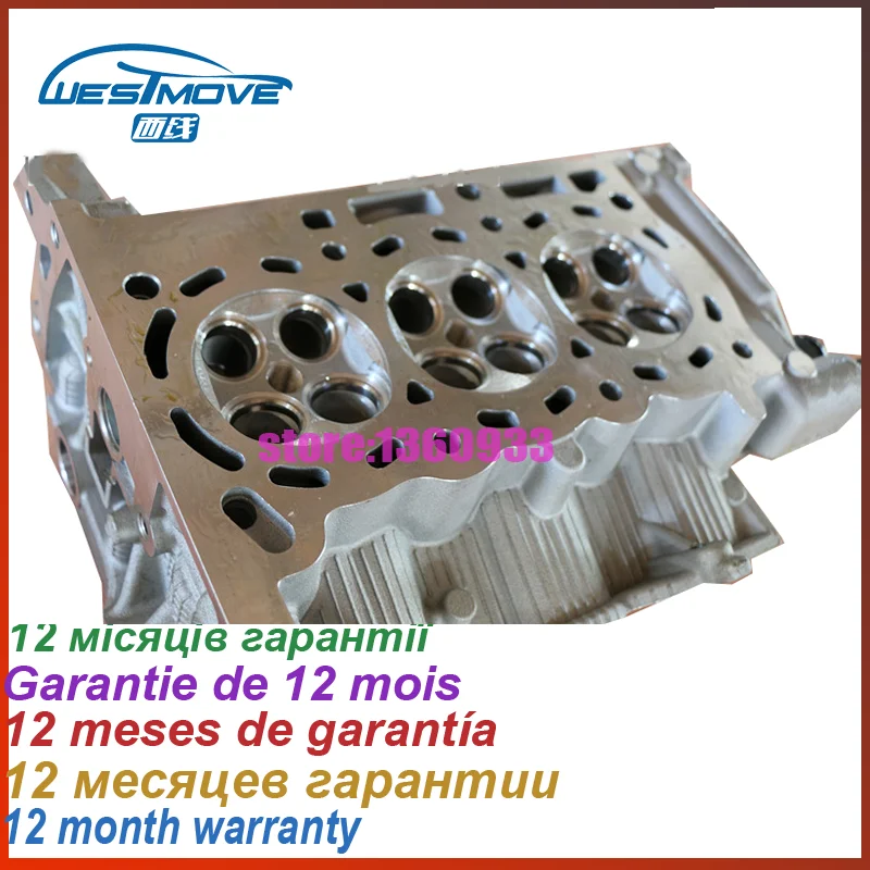 Головка блока цилиндров для бензина BYD F0 Geely Gleagle Panda 998CC 1.0L DOHC 12 В двигатель: JL3G10