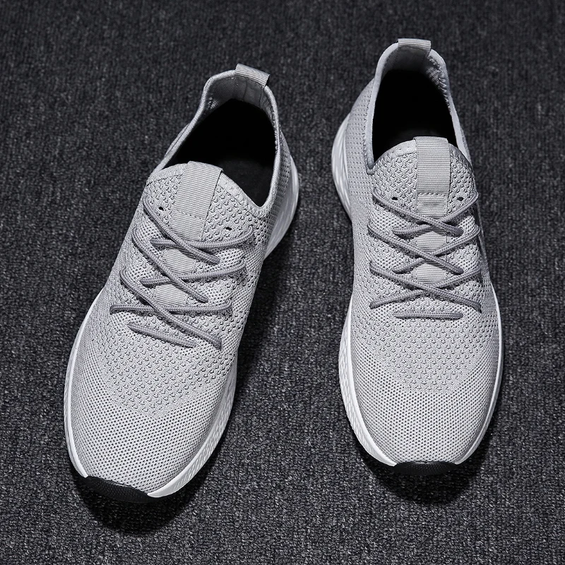 

Plus Size47 Casual Shoes Men Summer Breathable Light Mesh Sneakers Lace-Up Krasovki Tenis Masculino Adulto Chaussures Homme 2019