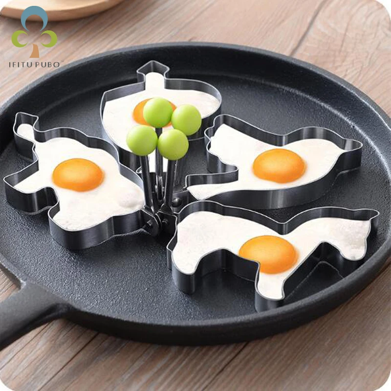 Жарочное яйцо из нержавеющей стали форма для жарки яиц любви кольцо бытовые