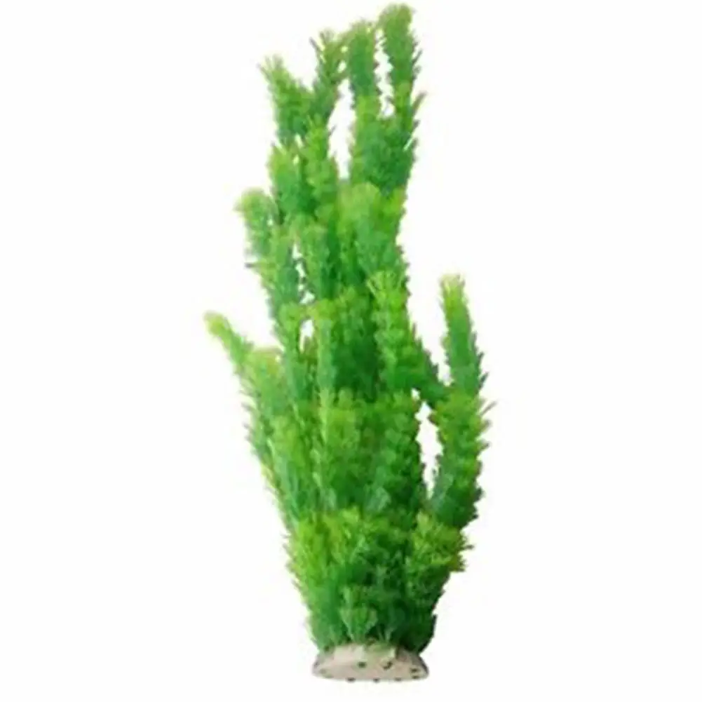 

60cm Simulate Milan Grass Aquarium Decoration Plant For Fish Playing Accessories Tank Plants Ornament