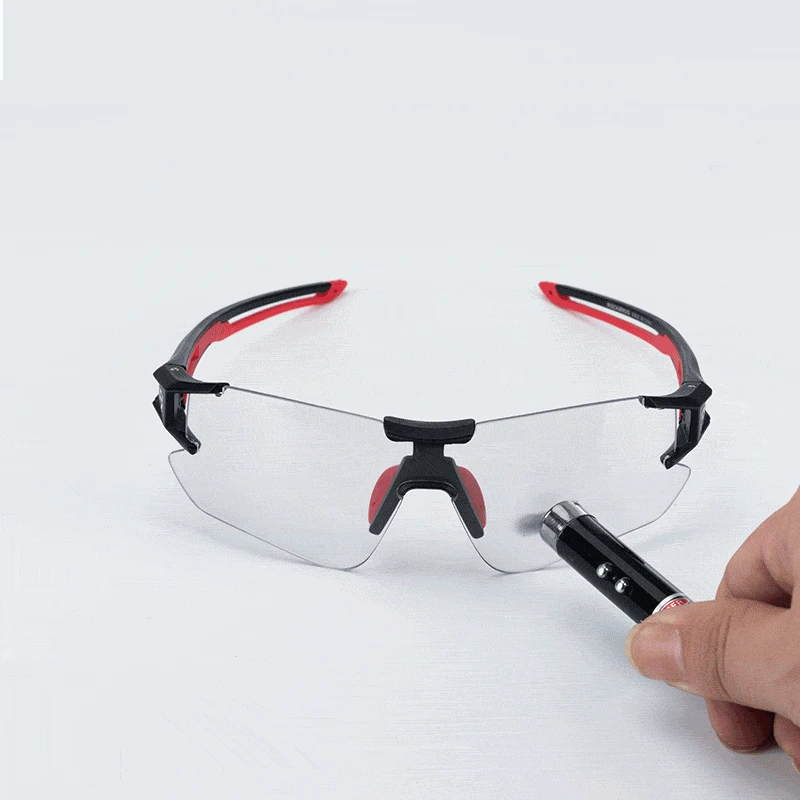 ROCKBROS Cycling Wrap Sunglasses Men's Photochromic Sport Glasses Outdoors UV400 Bicycle Outdoor Sports Eyewear Glasses Goggles