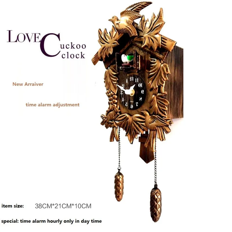 3d часы Cuckoo украшение для гостиной настенные будильник с птицами современный