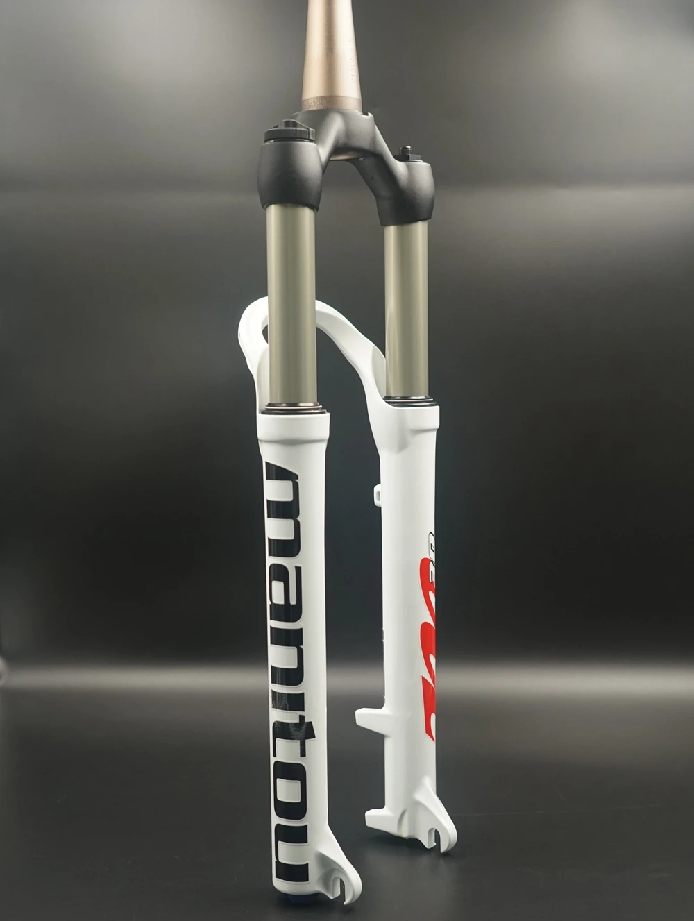 2016 Manitou M30 27.5&quot 26&quot Suspension Bike Bicycle MTB Fork Manual Contorl Alloy Disc Brake Air Oil - white | Спорт и