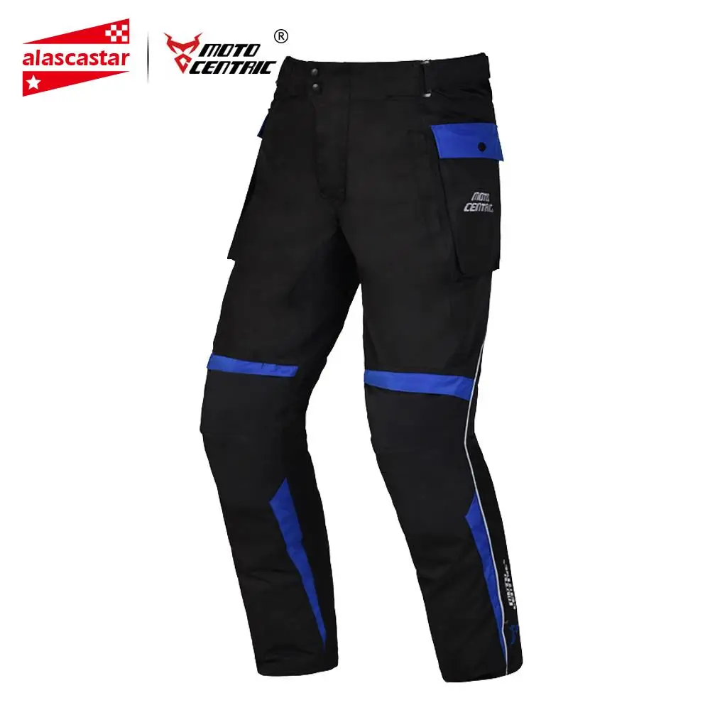 Blue Pants Мотоциклетная Водонепроницаемая мотоциклетная куртка+ штаны для езды на мотоцикле Защитная Экипировка для мотокросса защита мотоцикла Броня - Цвет: Blue Pants