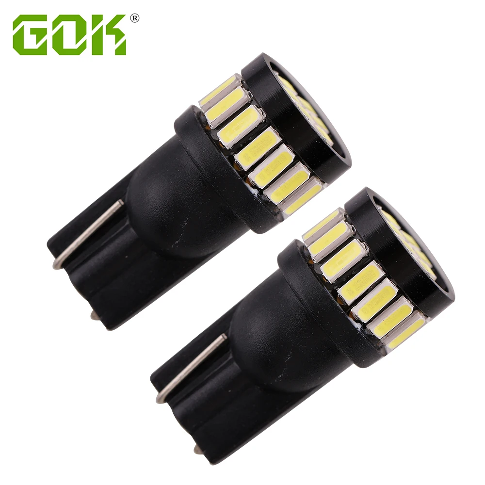 10 светодиодных ламп W5W T10 Canbus 4014 SMD 21 светодиодный 194 168 автомобильные габаритные