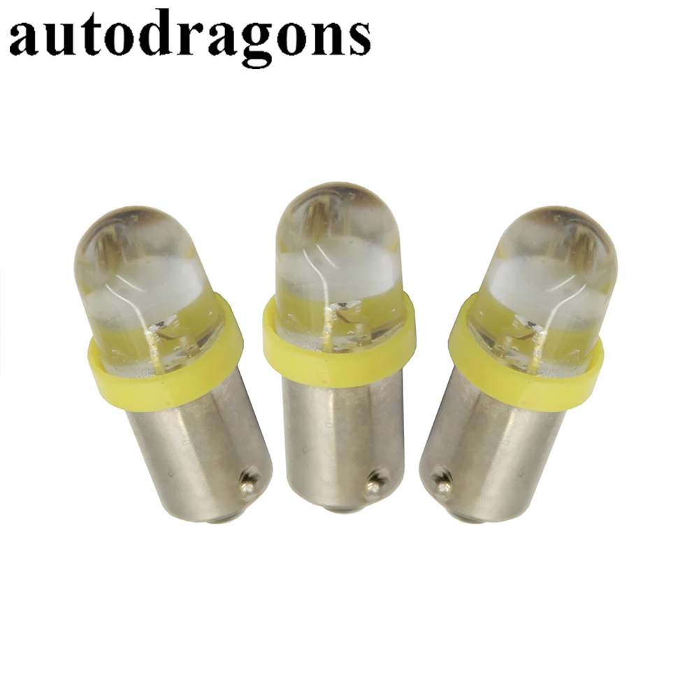 Autodragons 20 шт. янтарный без мерцания ореолов пинбол машина часть AC/DC 6 3 вольт ba9s #47