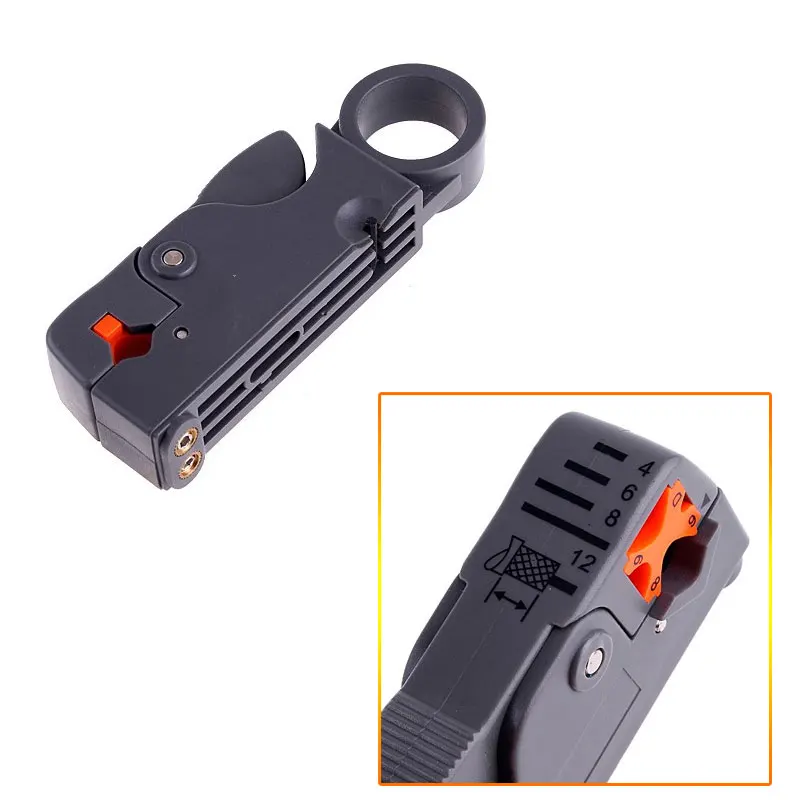 Резак для зачистки кабеля с двойными лезвиями полностью регулируемый инструмент