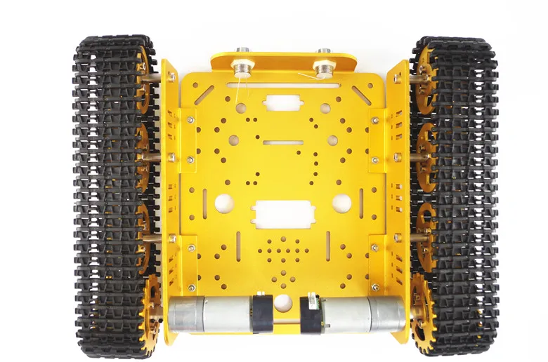 RC трек Крепление Модель T200-M золотого сплава DIY Танк шасси Robbot | Игрушки и хобби