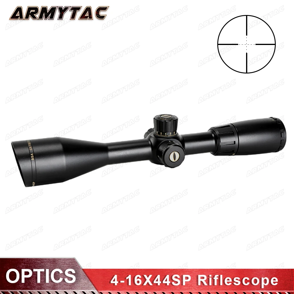 ArmyTac 4 16X44SP тактический оптический прицел Сторона Параллакс Mil dot Охотничья
