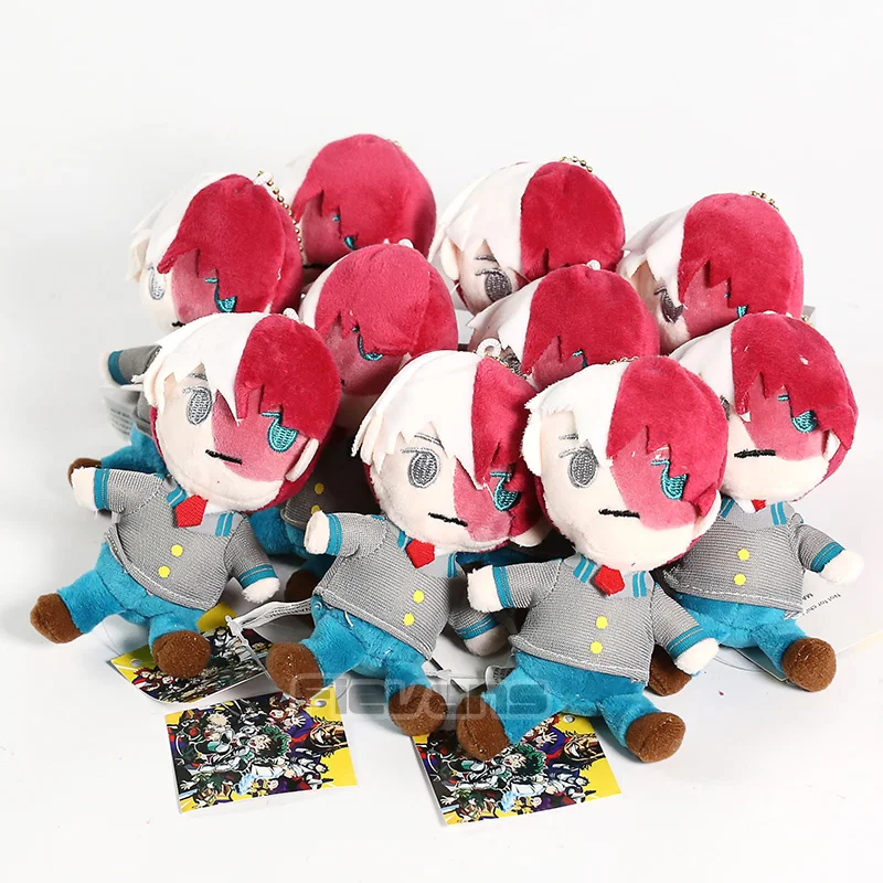 My Hero Academy Izuku Midoriya Bakugou Katsuki Todoroki Shoto плюшевые подвески мягкие игрушки куклы 10 шт./партия